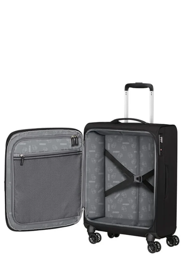 American Tourister Aerospin Nelipyöräinen matkalaukku S Black Fashion