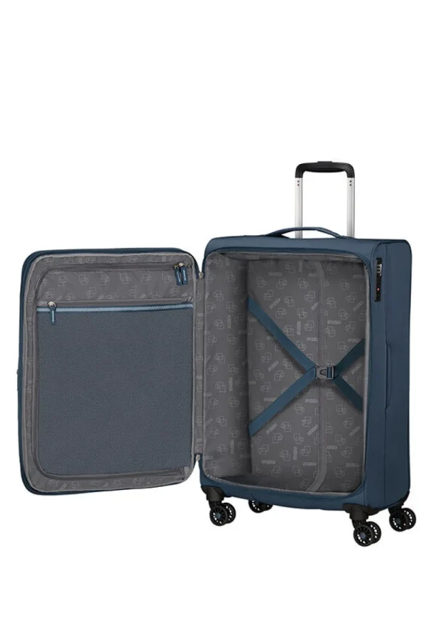 American Tourister Aerospin Nelipyöräinen matkalaukku M Indigo Best