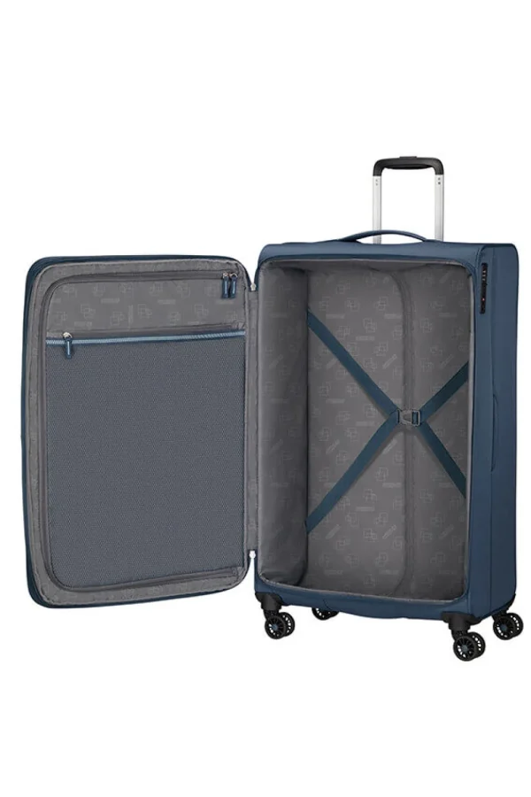American Tourister Aerospin Nelipyöräinen matkalaukku L Indigo Outlet