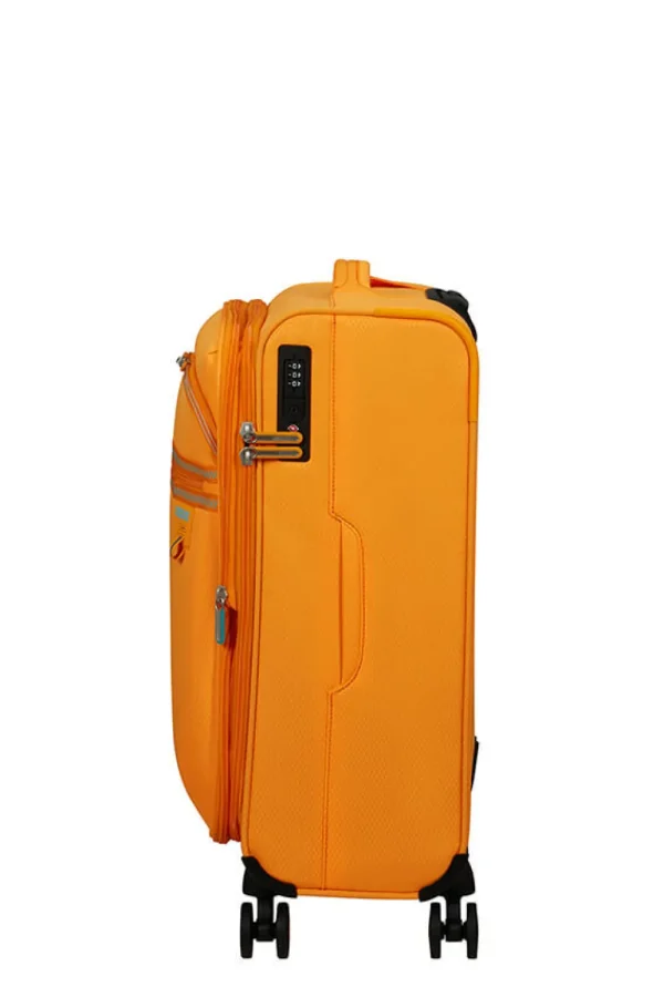 American Tourister Aerospin Nelipyöräinen matkalaukku S Radiant Orange Sale