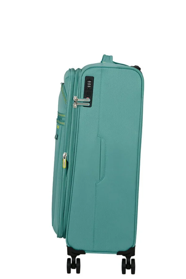 American Tourister Aerospin Nelipyöräinen matkalaukku M Dusty Turquoise Fashion