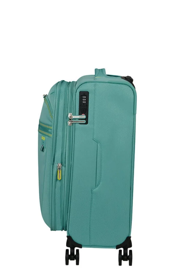 American Tourister Aerospin Nelipyöräinen matkalaukku S Dusty Turquoise Hot