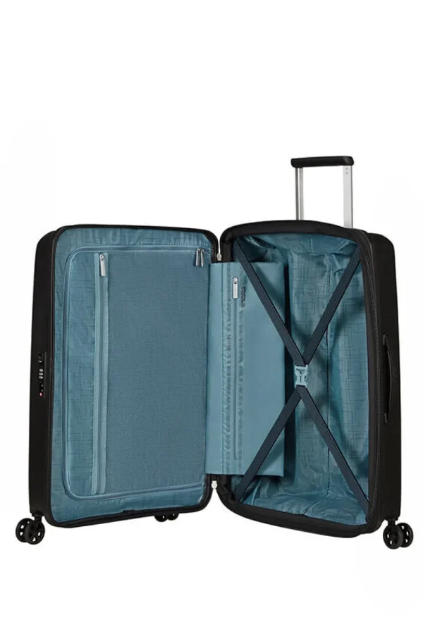 American Tourister AeroStep Keskikokoinen matkalaukku Black Discount