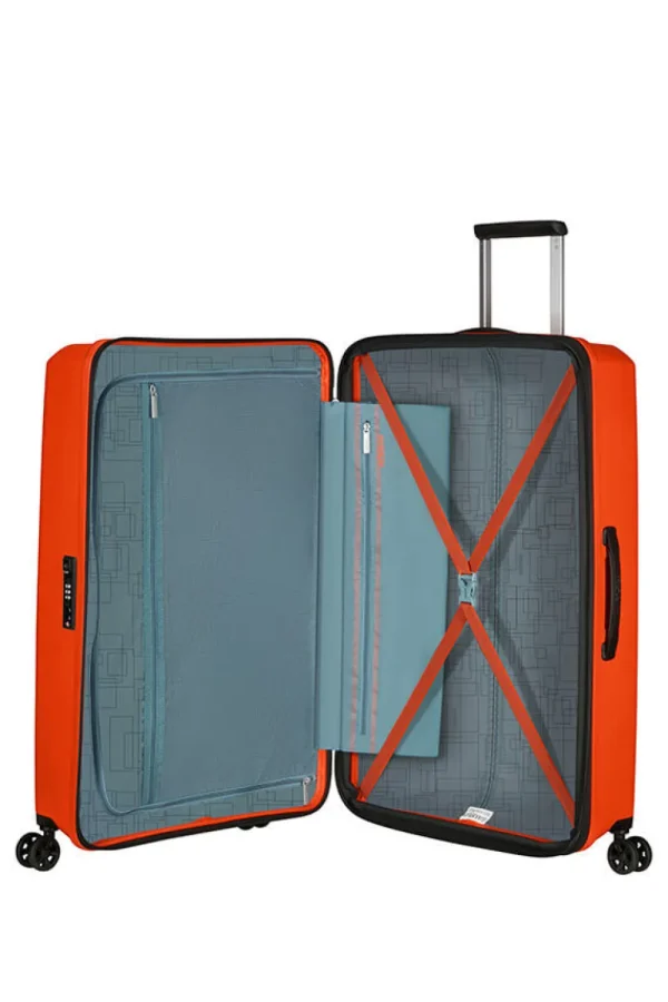 American Tourister AeroStep Suuri matkalaukku Bright Orange New