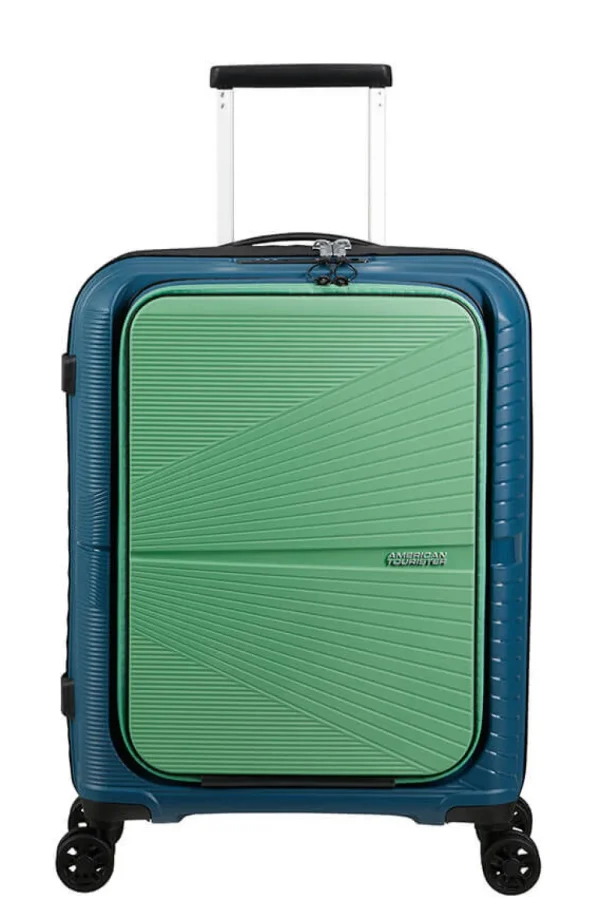 American Tourister Airconic Nelipyöräinen matkalaukku 55cm 15.6" Teal Blue/Green Clearance