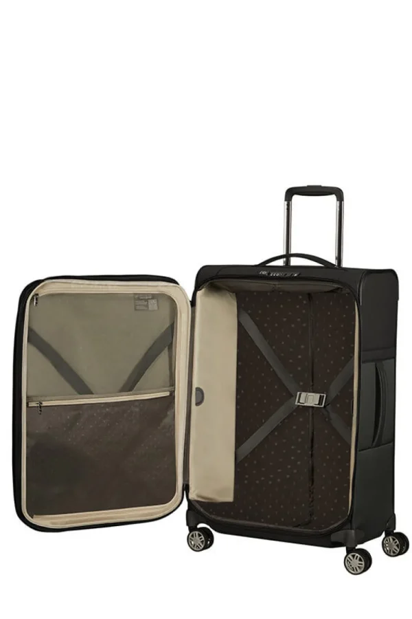 Samsonite Airea Nelipyöräinen laajennettava matkalaukku 67cm Black Sale