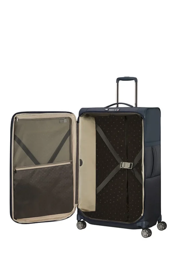 Samsonite Airea Nelipyöräinen laajennettava matkalaukku 78cm Dark Blue Clearance