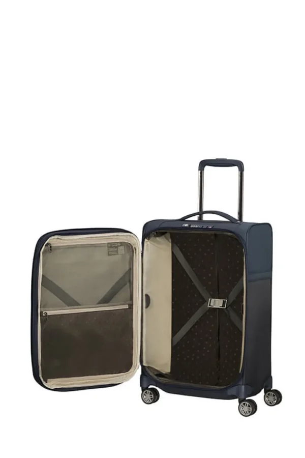Samsonite Airea Nelipyöräinen laajennettava matkalaukku 55cm Dark Blue Sale