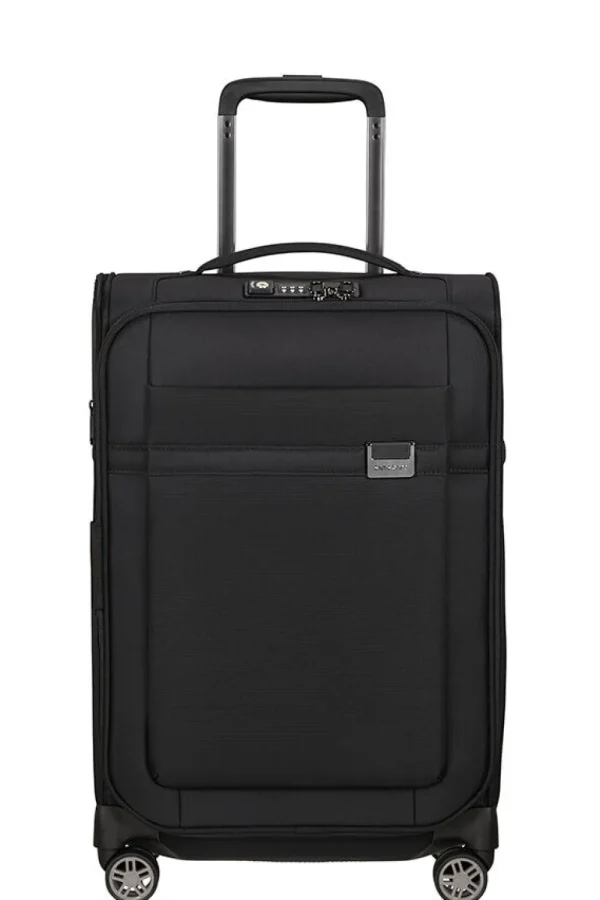 Samsonite Airea Nelipyöräinen laajennettava matkalaukku 55cm Black Sale
