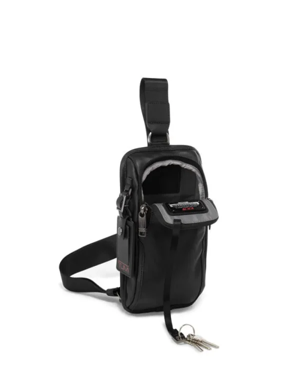TUMI Alpha 3 Compact sling Black Hot