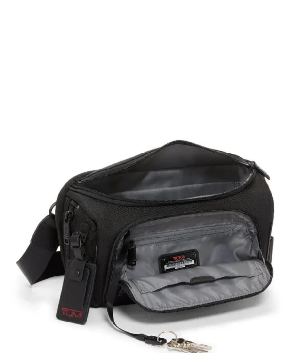 TUMI Alpha 3 Large Sling Black Outlet