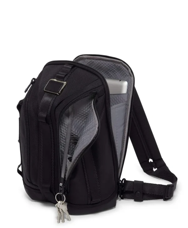 TUMI Alpha Bravo Olkareppu Black Outlet