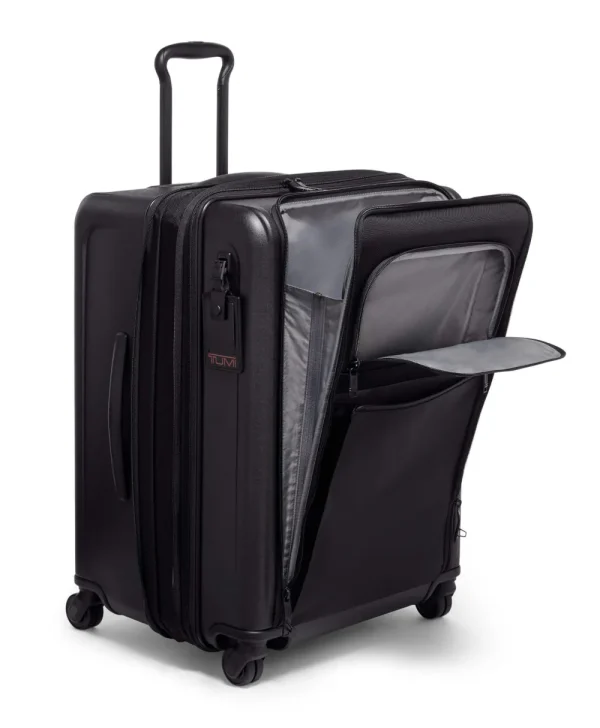 TUMI Alpha Hybrid Nelipyöräinen laajennettava matkalaukku 66 cm Black New