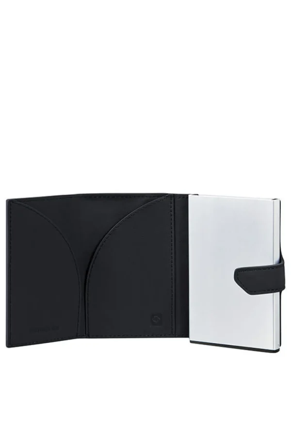 Samsonite Alu Fit Lompakko Black Hot