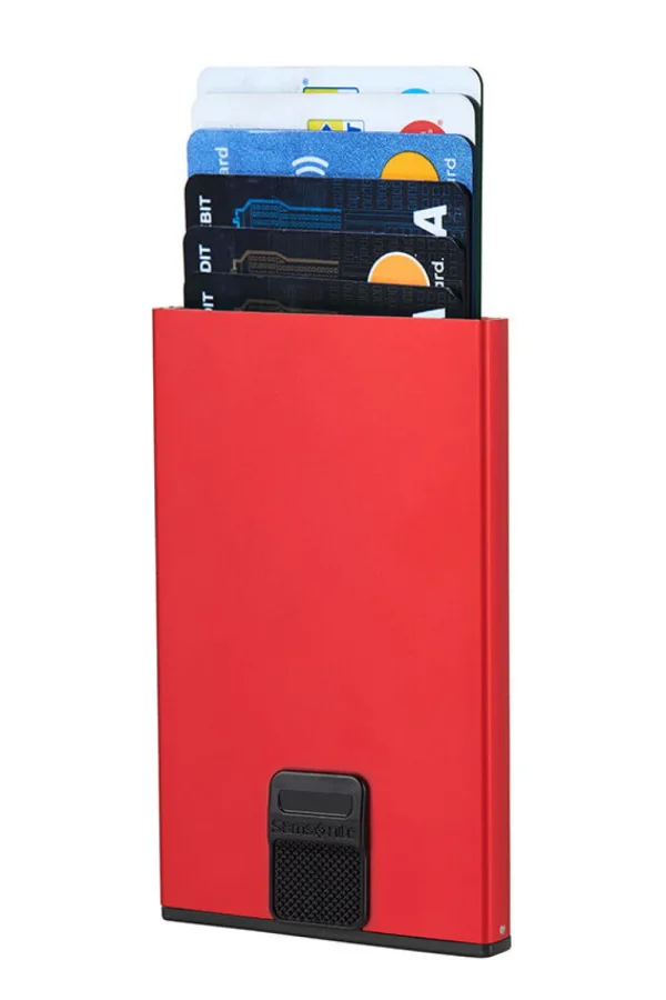 Samsonite Alu Fit Lompakko Red Discount