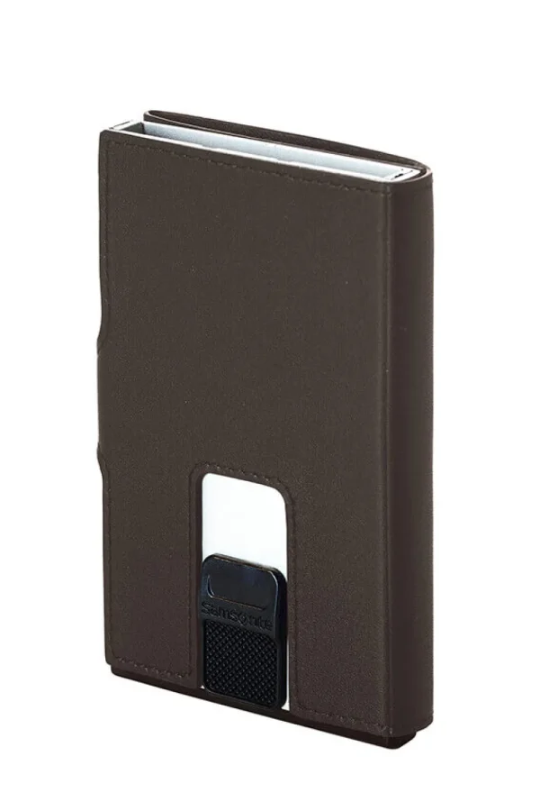 Samsonite Alu Fit Lompakko Dark Brown Best