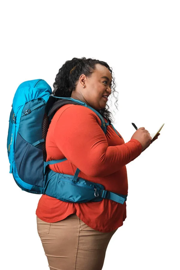 Gregory Amber Plus Size Backpack Coral Blue Outlet