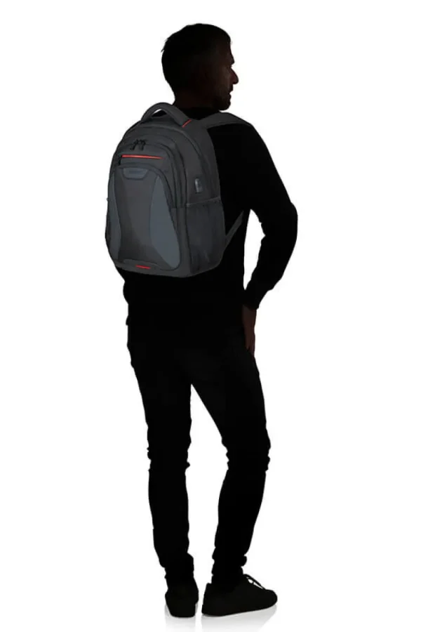 American Tourister AT Work Laptop Backpack 15.6" Bass Black Outlet