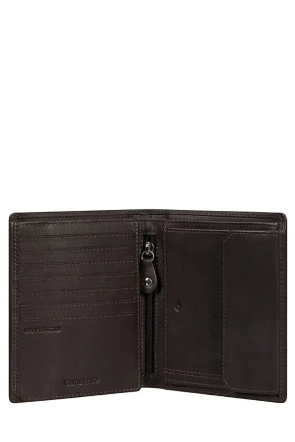 Samsonite Attack 2 Slg Lompakko Ebony Brown Best