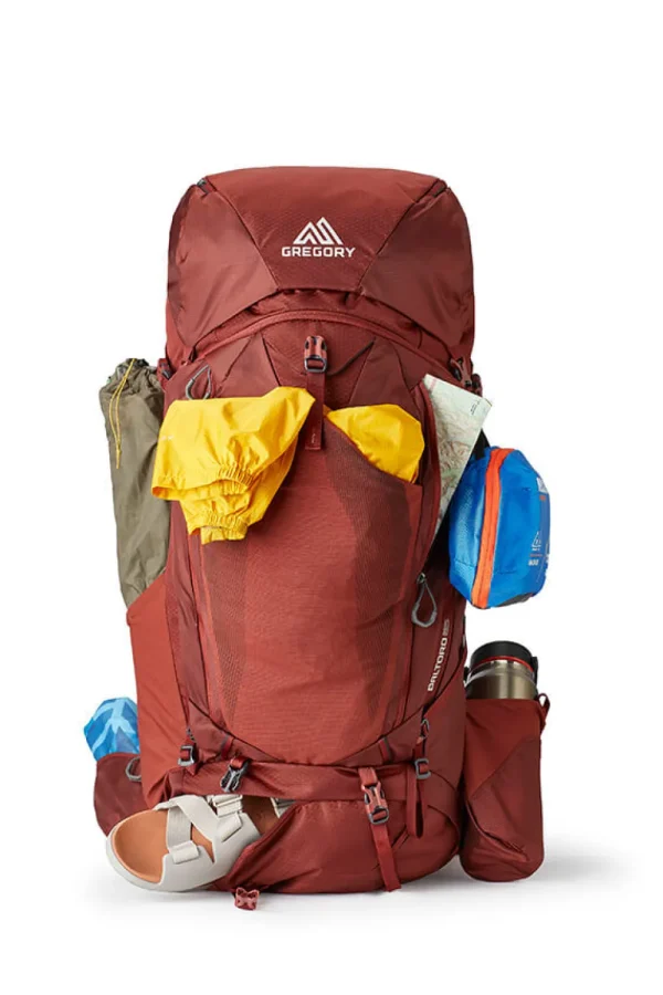Gregory Baltoro Backpack Brick Red New