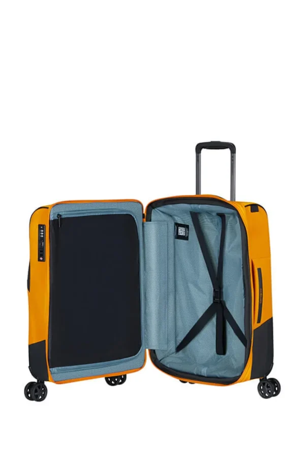 Samsonite Biz2go Trvl Nelipyöräinen matkalaukku 55cm Radiant Yellow New