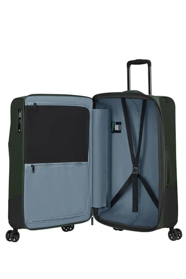 Samsonite Biz2go Trvl Nelipyöräinen matkalaukku 66 cm Earth Green Outlet