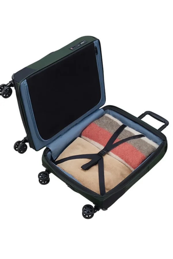 Samsonite Biz2go Trvl Nelipyöräinen matkalaukku 55cm Earth Green Online