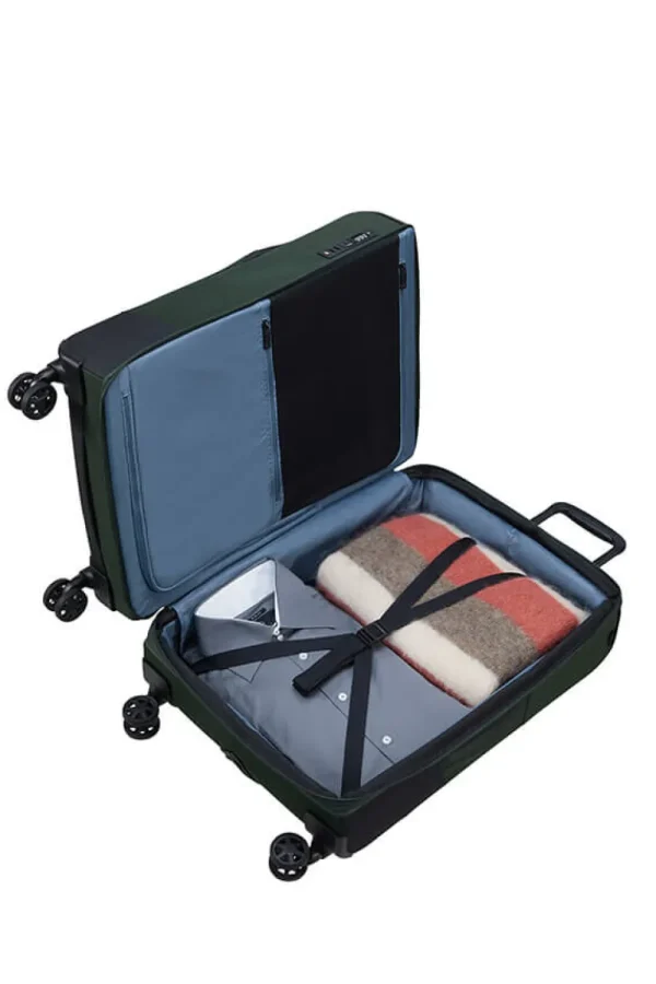 Samsonite Biz2go Trvl Nelipyöräinen matkalaukku 66 cm Earth Green Outlet