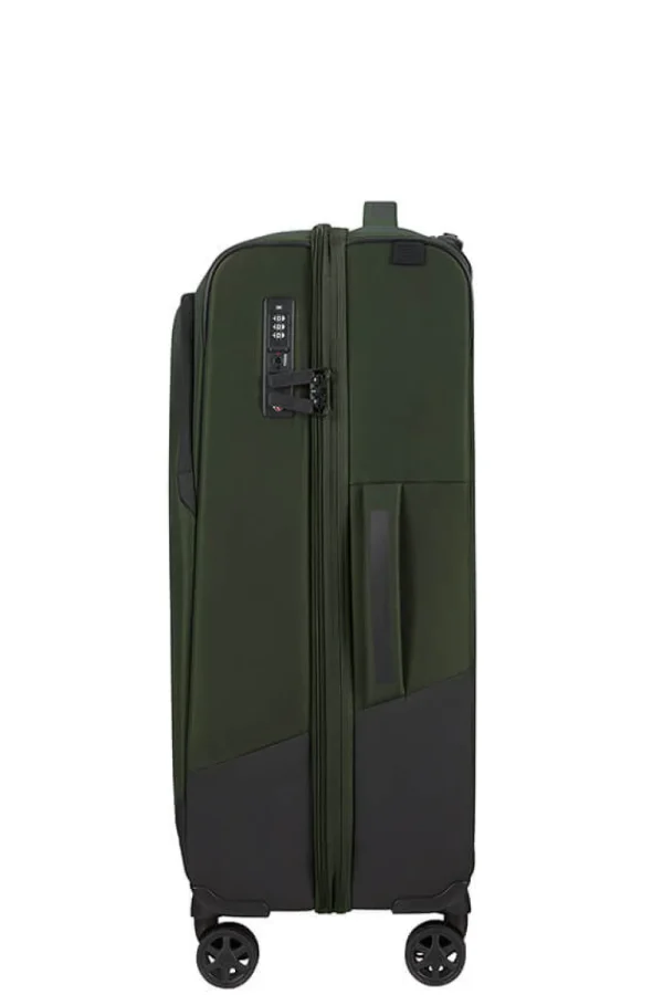 Samsonite Biz2go Trvl Nelipyöräinen matkalaukku 66 cm Earth Green Outlet