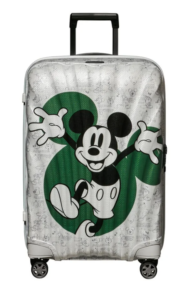 Samsonite C-Lite Disney Nelipyöräinen matkalaukku 69cm Hello Mickey Mouse Sale