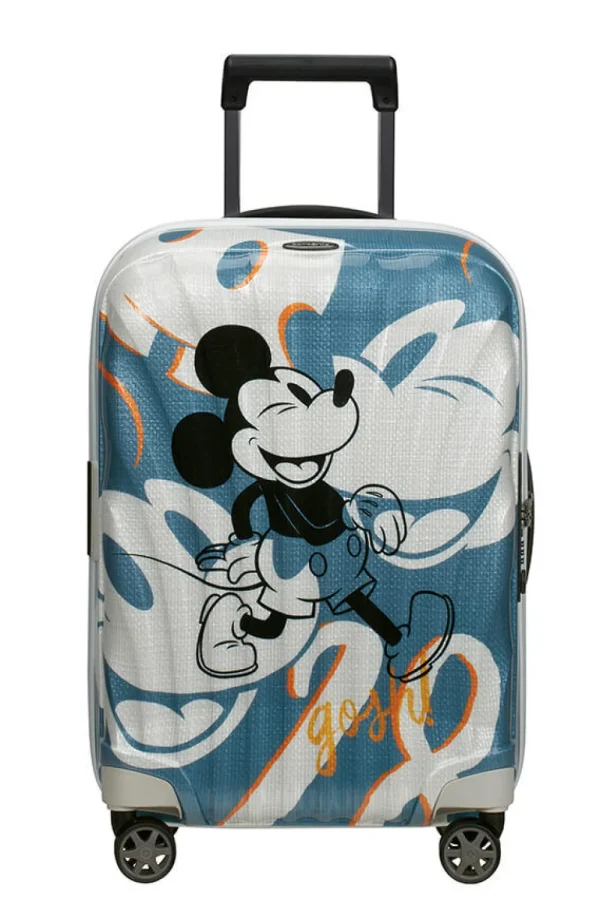 Samsonite C-Lite Disney Nelipyöräinen laajennettava matkalaukku 55cm Mickey Oh Gosh Hot