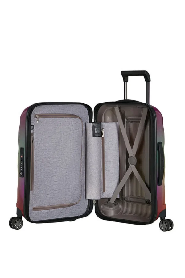 Samsonite C-Lite Nelipyöräinen laajennettava matkalaukku 55cm Colourburst Fashion
