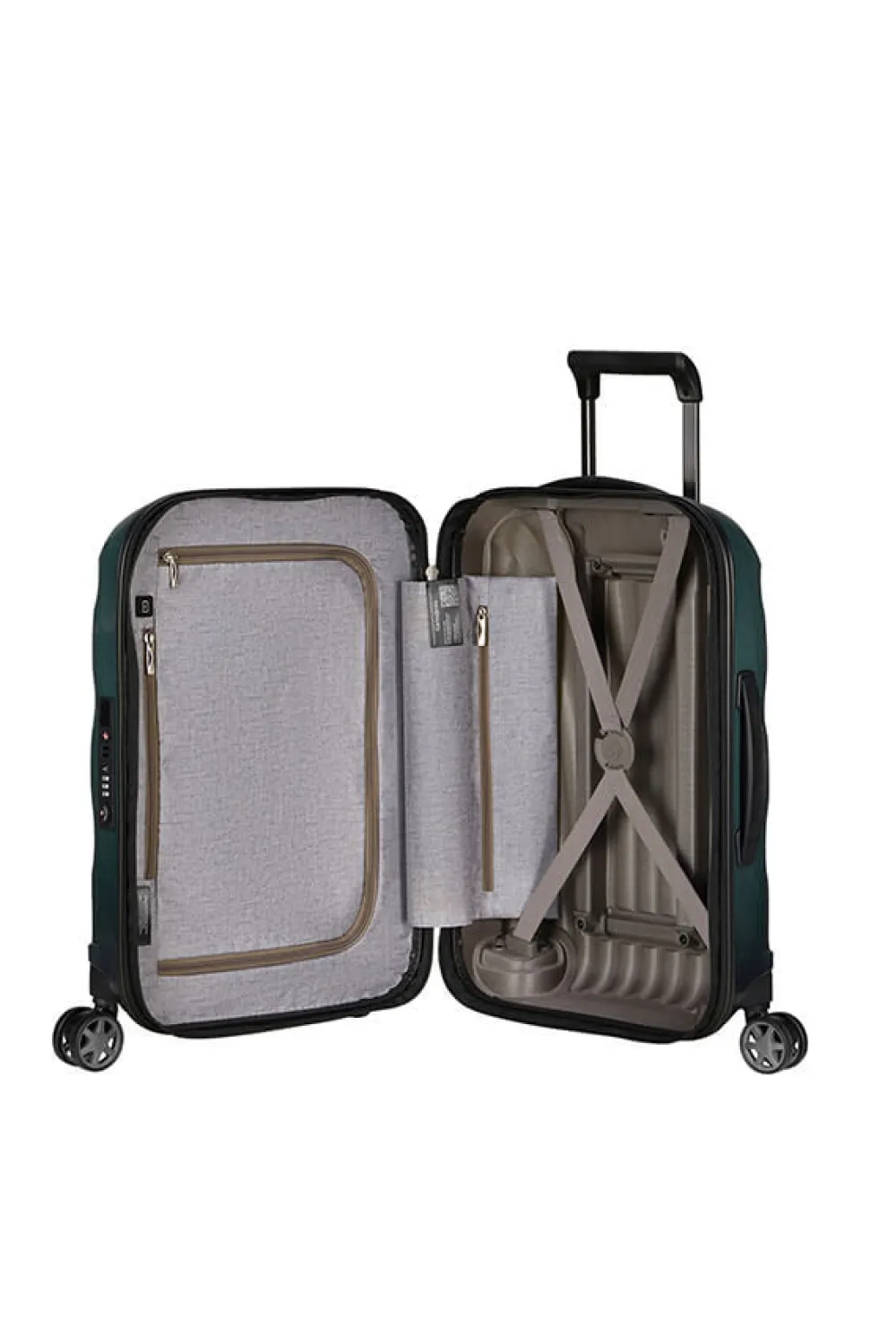 clite_nelipyrinen_laajenn_0.webp Samsonite C-Lite Nelipyöräinen laajennettava matkalaukku 55cm Northern Lights New
