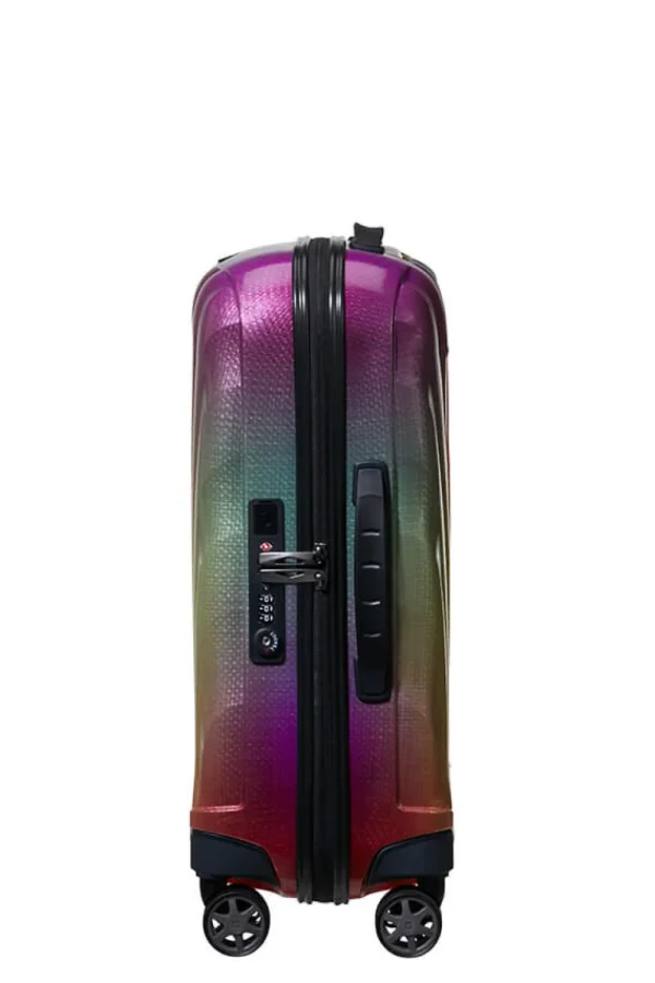 Samsonite C-Lite Nelipyöräinen laajennettava matkalaukku 55cm Colourburst Fashion