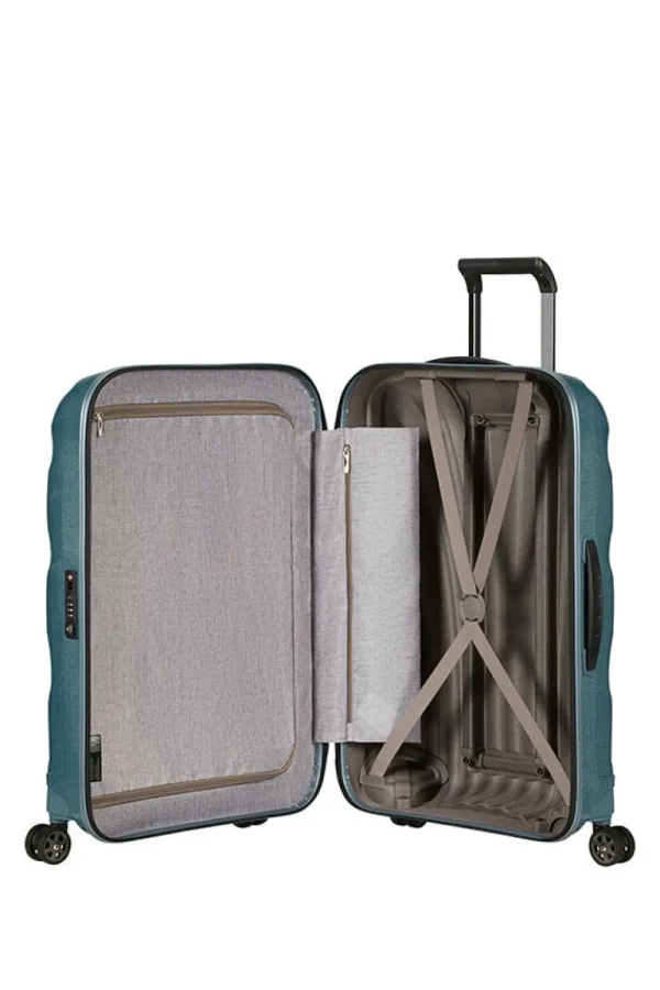 Samsonite C-Lite Nelipyöräinen matkalaukku 75cm Ice Blue New