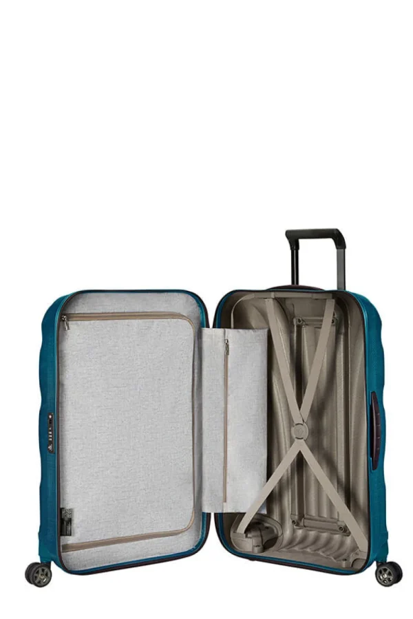 Samsonite C-Lite Nelipyöräinen matkalaukku 75cm Petrol Blue Clearance