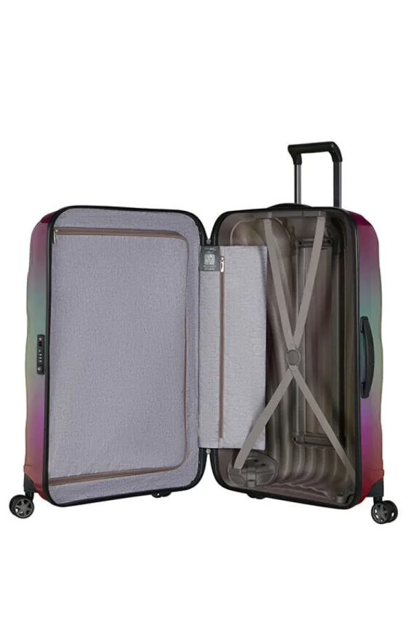 Samsonite C-Lite Nelipyöräinen matkalaukku 75cm Colourburst Discount