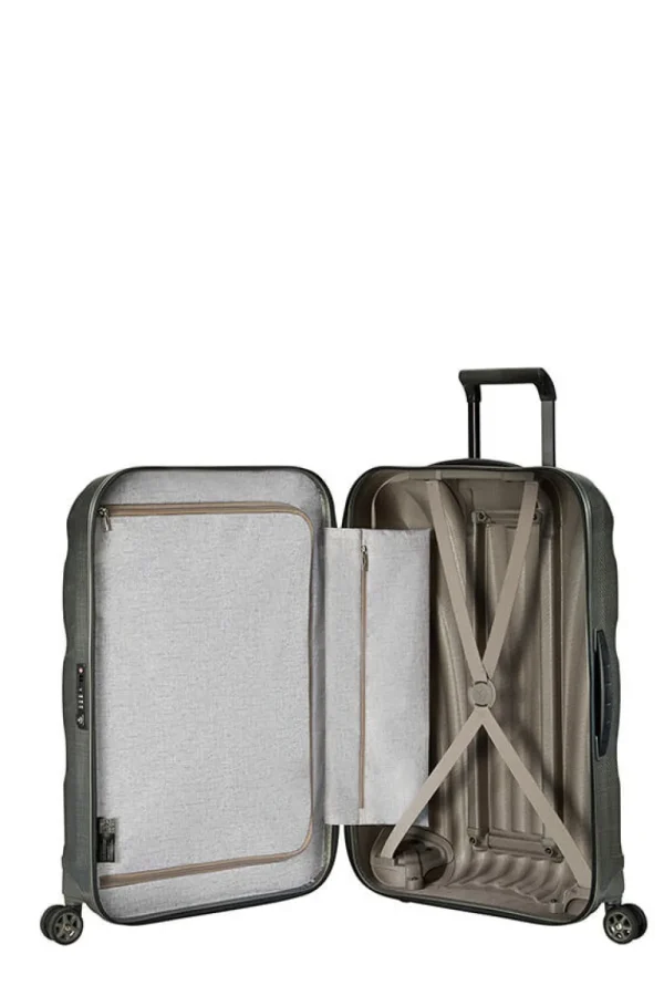 Samsonite C-Lite Nelipyöräinen matkalaukku 81cm Metallic Green Online