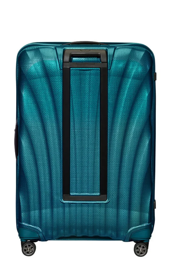 Samsonite C-Lite Nelipyöräinen matkalaukku 81cm Petrol Blue New