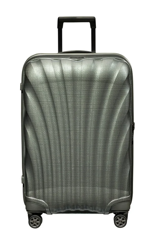 Samsonite C-Lite Nelipyöräinen matkalaukku 69cm Metallic Green Outlet