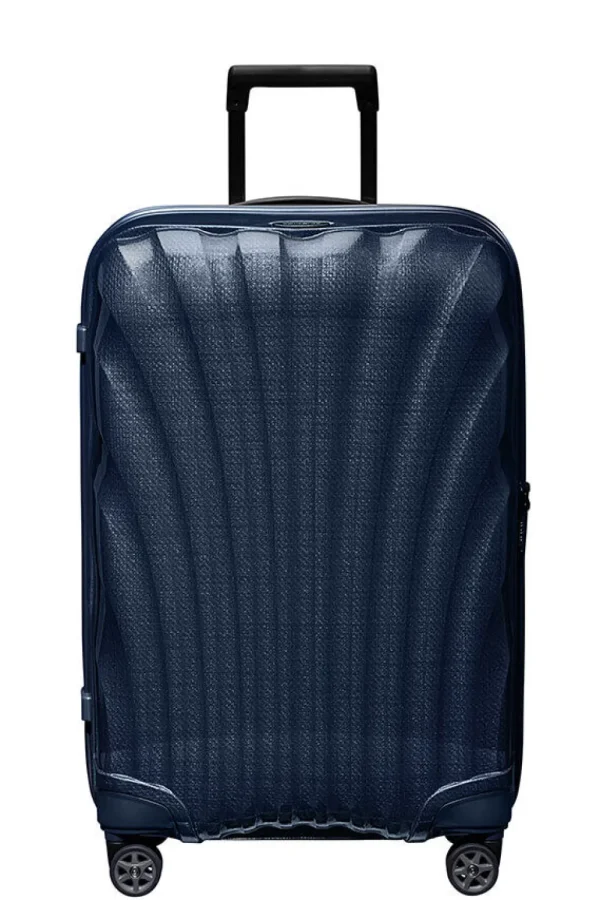 Samsonite C-Lite Nelipyöräinen matkalaukku 69cm Midnight Blue New