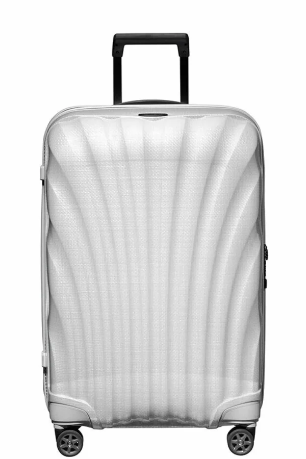 Samsonite C-Lite Nelipyöräinen matkalaukku 69cm Off white Fashion