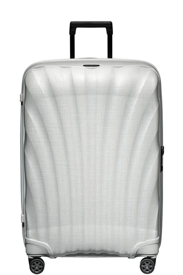 Samsonite C-Lite Nelipyöräinen matkalaukku 75cm Off white Hot