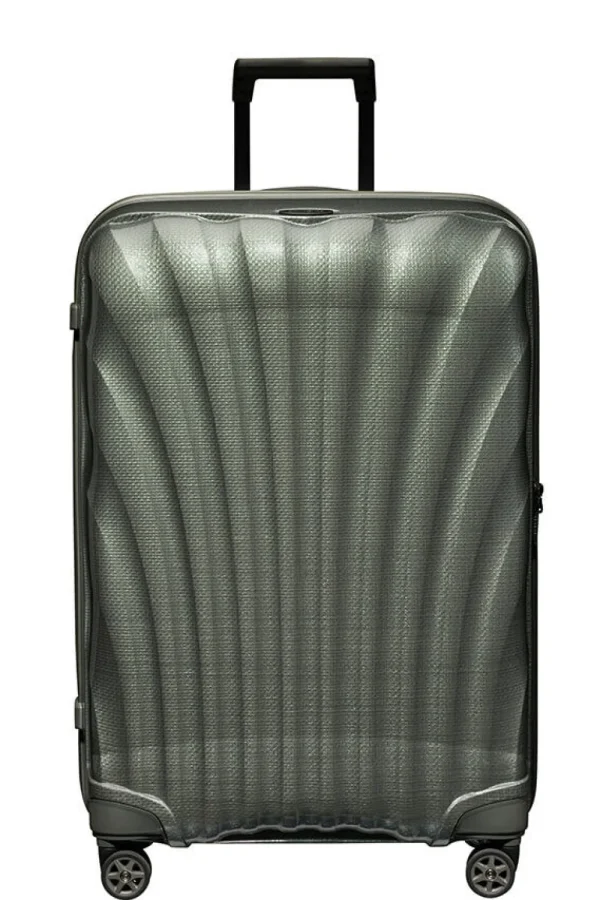 Samsonite C-Lite Nelipyöräinen matkalaukku 75cm Metallic Green New