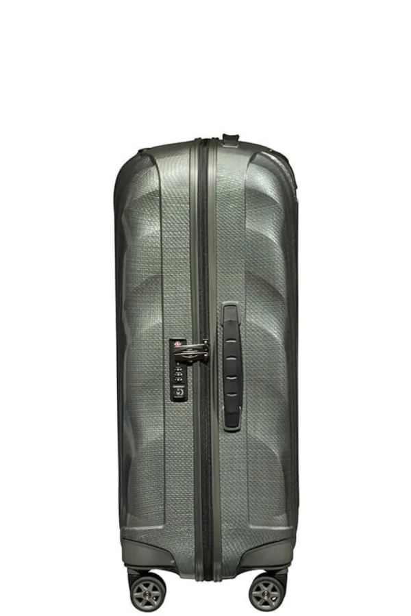Samsonite C-Lite Nelipyöräinen matkalaukku 69cm Metallic Green Outlet