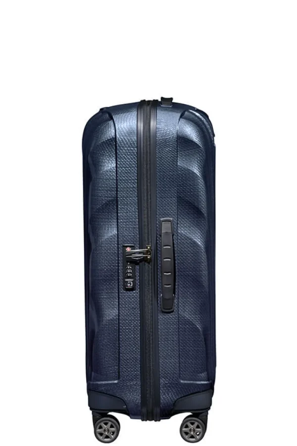 Samsonite C-Lite Nelipyöräinen matkalaukku 69cm Midnight Blue New
