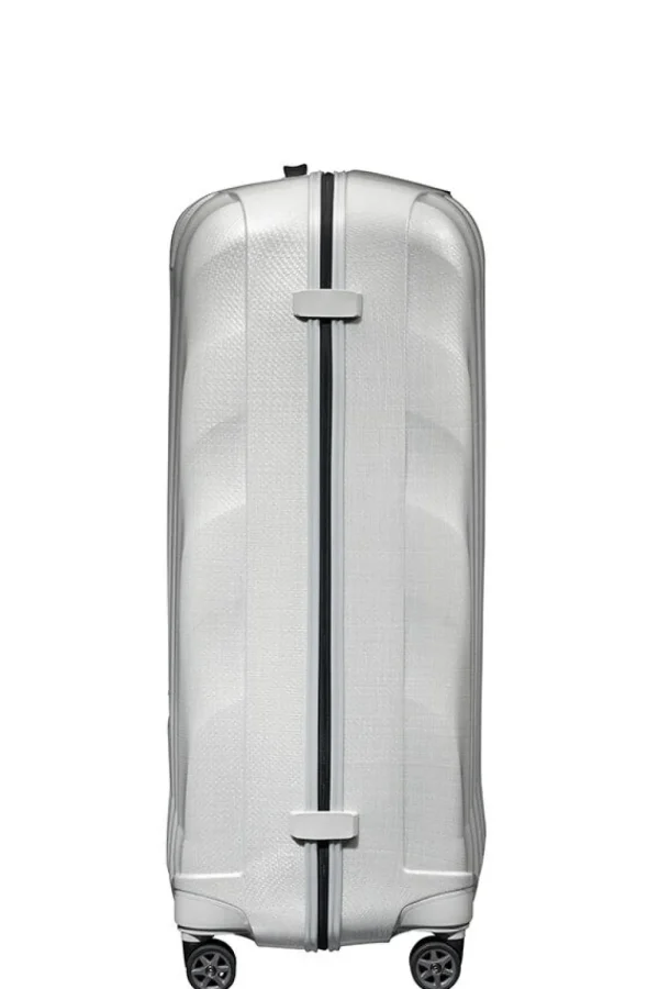 Samsonite C-Lite Nelipyöräinen matkalaukku 86cm Off white Discount