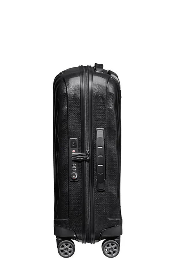 Samsonite C-Lite Nelipyöräinen matkalaukku 55cm Black New