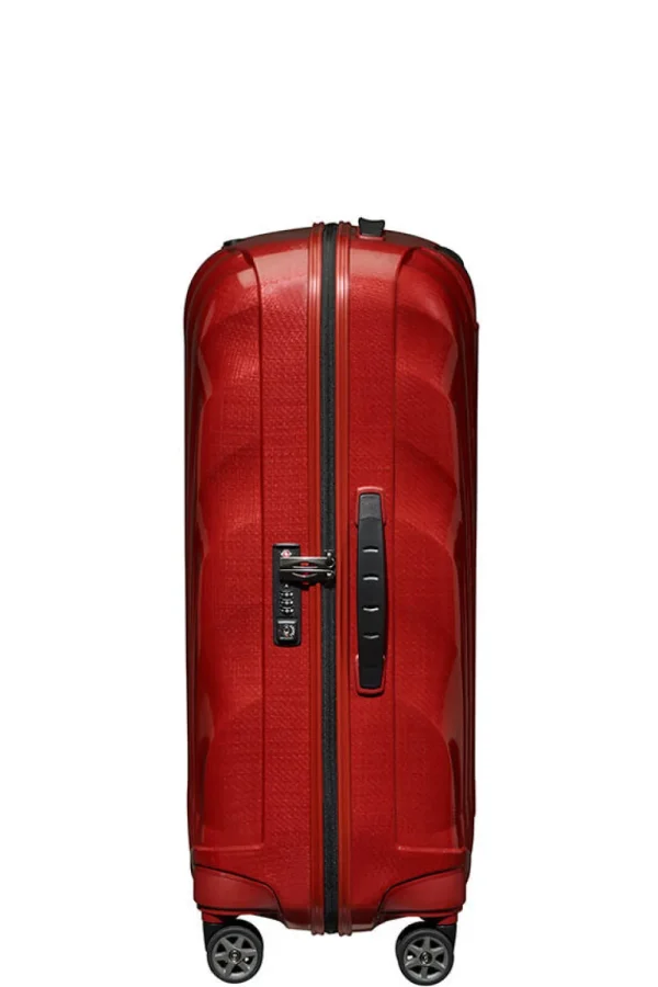 Samsonite C-Lite Nelipyöräinen matkalaukku 69cm Chili red Fashion