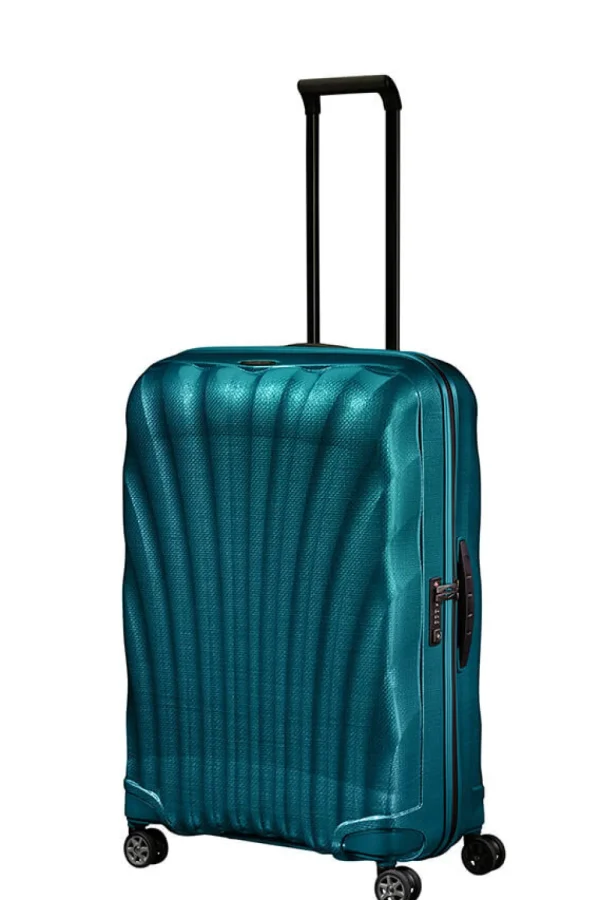 Samsonite C-Lite Nelipyöräinen matkalaukku 75cm Petrol Blue Clearance